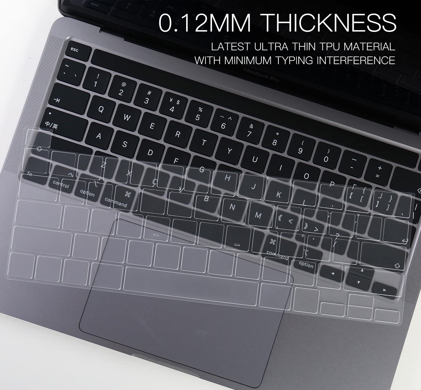 Amazon.com: CaseBuy Premium Keyboard Cover for MacBook Pro 13 inch
